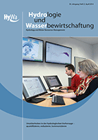 Hydrologie und Wasserbewirtschaftung 58. Jahrgang, Heft 2, April 2014