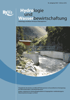 Hydrologie und Wasserbewirtschaftung 56. Jahrgang, Heft 1, Februar 2012
