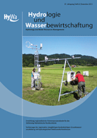 Hydrologie und Wasserbewirtschaftung 57. Jahrgang, Heft 6, Dezember 2013