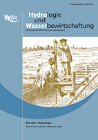 Hydrologie und Wasserbewirtschaftung 54. Jahrgang, Heft 2, April 2010