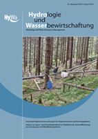 Hydrologie und Wasserbewirtschaftung 54. Jahrgang, Heft 4, August 2010