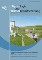 Hydrologie und Wasserbewirtschaftung 54. Jahrgang, Heft 5, Oktober 2010