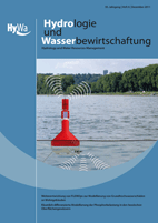 Hydrologie und Wasserbewirtschaftung, 55. Jahrgang, Heft 6, Dezember 2011