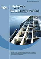 Hydrologie und Wasserbewirtschaftung 56. Jahrgang, Heft 6, Dezember 2012