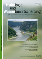 Hydrologie und Wasserbewirtschaftung 52. Jahrgang, Heft 1, Februar 2008