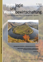 Hydrologie und Wasserbewirtschaftung 52. Jahrgang, Heft 2, April 2008