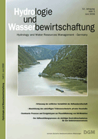 Hydrologie und Wasserbewirtschaftung 52. Jahrgang, Heft 3, Juni 2008