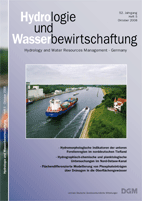 Hydrologie und Wasserbewirtschaftung 52. Jahrgang, Heft 5, Oktober 2008