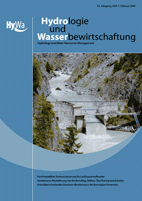 Hydrologie und Wasserbewirtschaftung 53. Jahrgang, Heft 1, Februar 2009