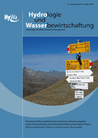 Hydrologie und Wasserbewirtschaftung 53. Jahrgang, Heft 4, August 2009