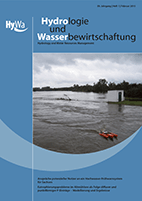 Hydrologie und Wasserbewirtschaftung 58. Jahrgang, Heft 1, Februar 2015