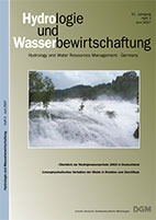 Hydrologie und Wasserbewirtschaftung 51. Jahrgang, Heft 3, Juni 2007