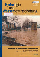 Hydrologie und Wasserbewirtschaftung 48. Jahrgang, Heft 1, Februar 2004