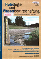 Hydrologie und Wasserbewirtschaftung 48. Jahrgang, Heft 3, Juni 2004