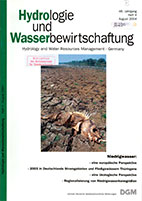 Hydrologie und Wasserbewirtschaftung 48. Jahrgang, Heft 4, August 2004